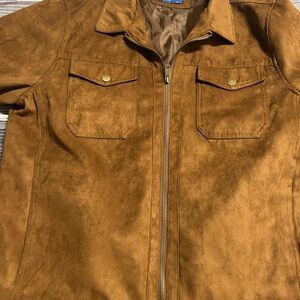 Apt. 9 Men's Tan Suede Jacket